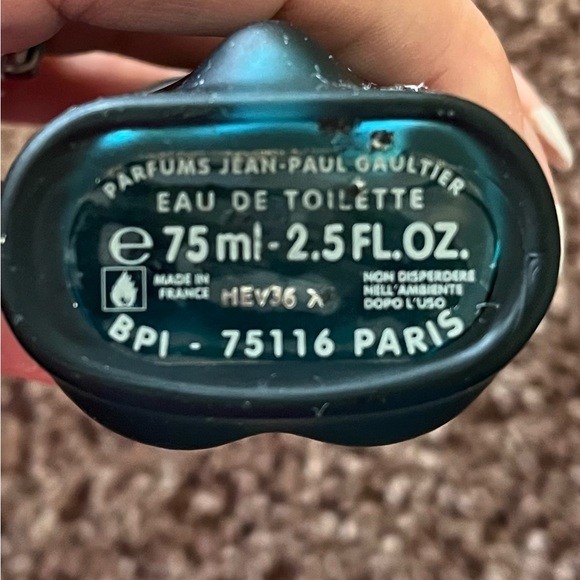 Jean Paul Gaultier Le Male Teal and Black Striped - Picture 2 of 3